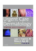 Urgent Care Dermatology: Symptom-Based Diagnosis
 0323485537, 9780323485531
