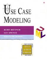 Use Case Modeling
 0201709139, 9780201709131