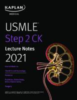 Usmle Step 2 Ck Lecture Notes 2021: Internal Medicine
 9781506261362, 9781506261416, 9781506261355, 9781506261393, 9781506261379