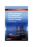 VFD Challenges for Shipboard Electrical Power System Design
 1119463386, 9781119463382