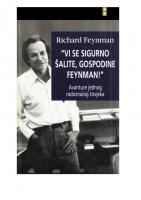 Vi se sigurno šalite, gospodine Feynman
 9789532032895