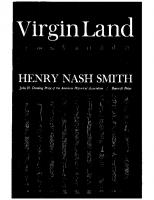 Virgin land: the American West as symbol and myth
 9780674939554, 9780674939523