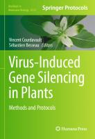 Virus-Induced Gene Silencing in Plants: Methods and Protocols [1st ed.]
 9781071607503, 9781071607510