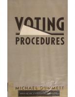 Voting Procedures