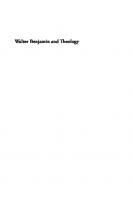 Walter Benjamin and Theology
 9780823270200