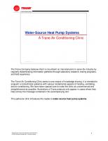 Water-Source Heat Pump Systems