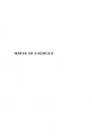 Waves of Knowing: A Seascape Epistemology
 9780822373803