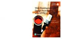 Web development and design foundations with HTML5 [8th ed]
 9780134322759, 1292164077, 9781292164076, 9781292164083, 0134322754