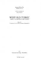 West Old Turkic - Turkic Loanwords in Hungarian L-Z [2]
 9783447062602