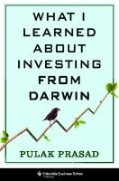 What I Learned About Investing from Darwin
 9780231213509
