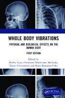 Whole Body Vibrations: Physical and Biological Effects on the Human Body [First edition]
 9781138500013