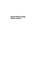 Why the Electoral College Is Bad for America: Third Edition [3 ed.]
 030024388X, 9780300243888