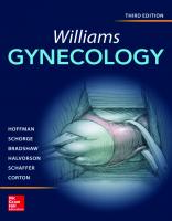 Williams Gynecology, 3E [TRUE PDF] [3rd Edition]
 0071849092, 9780071849098, 9780071849081