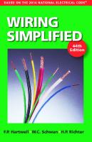 Wiring Simplified : Based on the 2014 National Electrical Code®
 9780996261296, 9780979294556