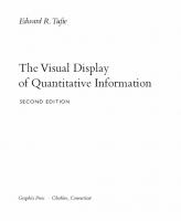 (with selectable text) The Visual Display of Quantitative Information [2 ed.]
 9780961392147