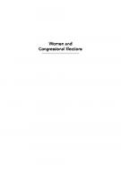 Women and Congressional Elections: A Century of Change
 9781685854515