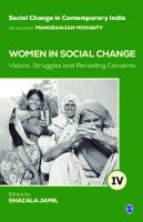 Women in Social Change: Visions, Struggles and Persisting Concerns
 2021932187, 9789353887711
