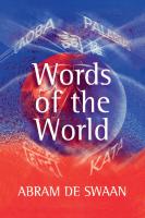 Words of the World: The Global Language System
 9780745663463, 074566346X