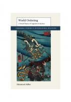 World Ordering: A Social Theory of Cognitive Evolution
 110841995X, 9781108419956