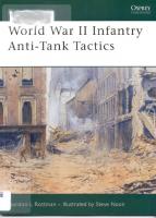 World War II Infantry Anti-Tank Tactics
 9781472805188, 1472805186, 9781472805416, 1472805410