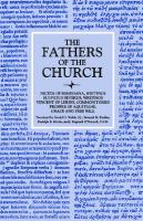 Writings; Commonitories; Grace and Free Will (Fathers of the Church Patristic Series)
 9780813215532, 0813215536