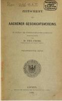 Zeitschrift des Aachener Geschichtsvereins [16]