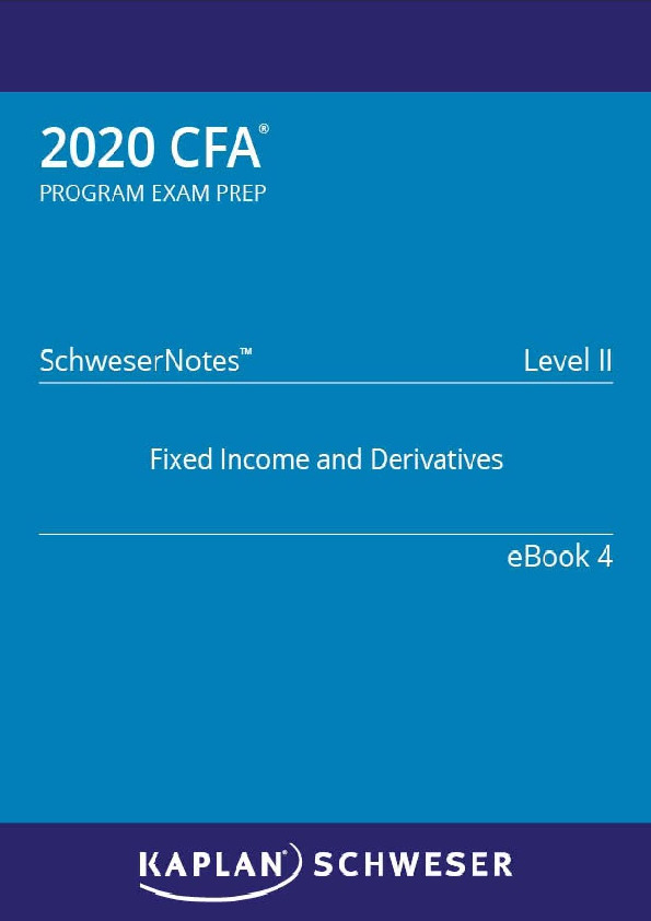 2020 CFA Level II Schweser Notes eBook 4 9781475495553 - DOKUMEN.PUB