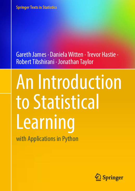 An Introduction to Statistical Learning: with Applications in