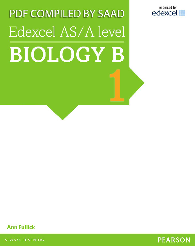 Edexcel AS/A Level Biology B Student Book 1 + ActiveBook (Edexcel GCE ...