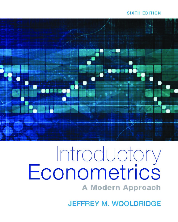 Introductory econometrics. A modern approach [6ed.] 978-1-305