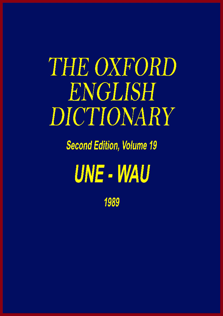 Oxford English Dictionary [19, 2 ed.]