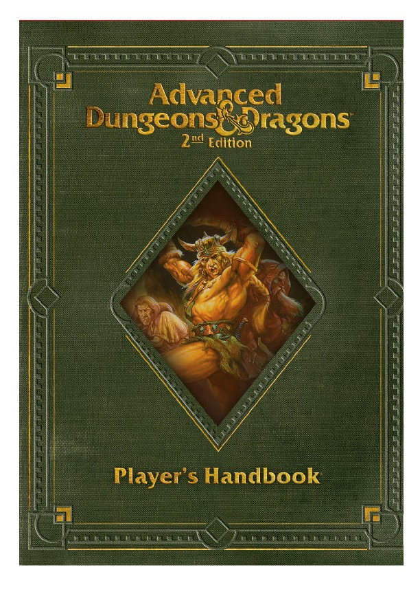 2nd edition d&d players handbook pdf download