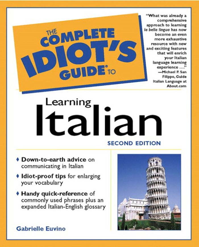 The Complete Idiots Guide To Learning Italian Dokumen Pub